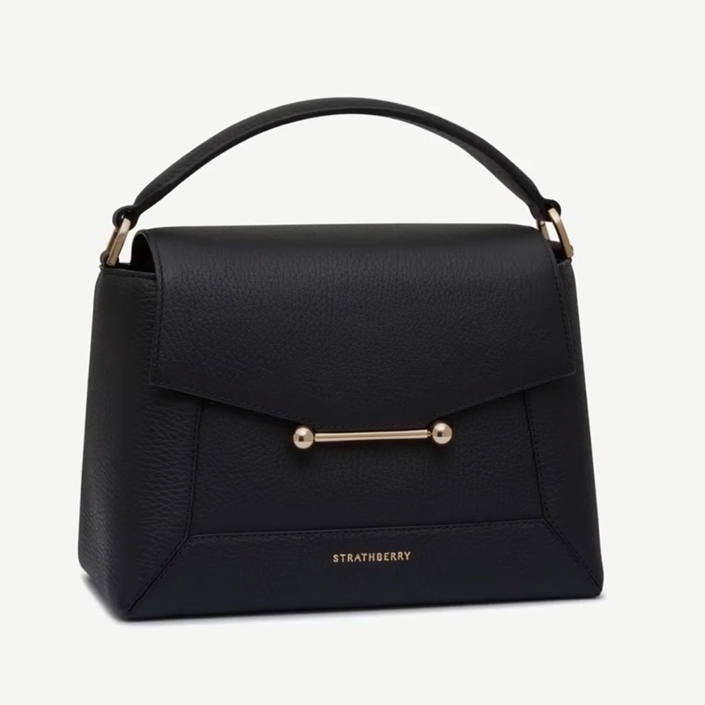 Strathberry Mosiac Tote (Black)